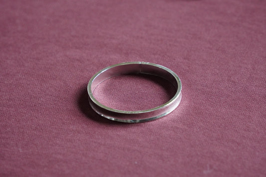 Minimalist Tibetan Silver Bracelet