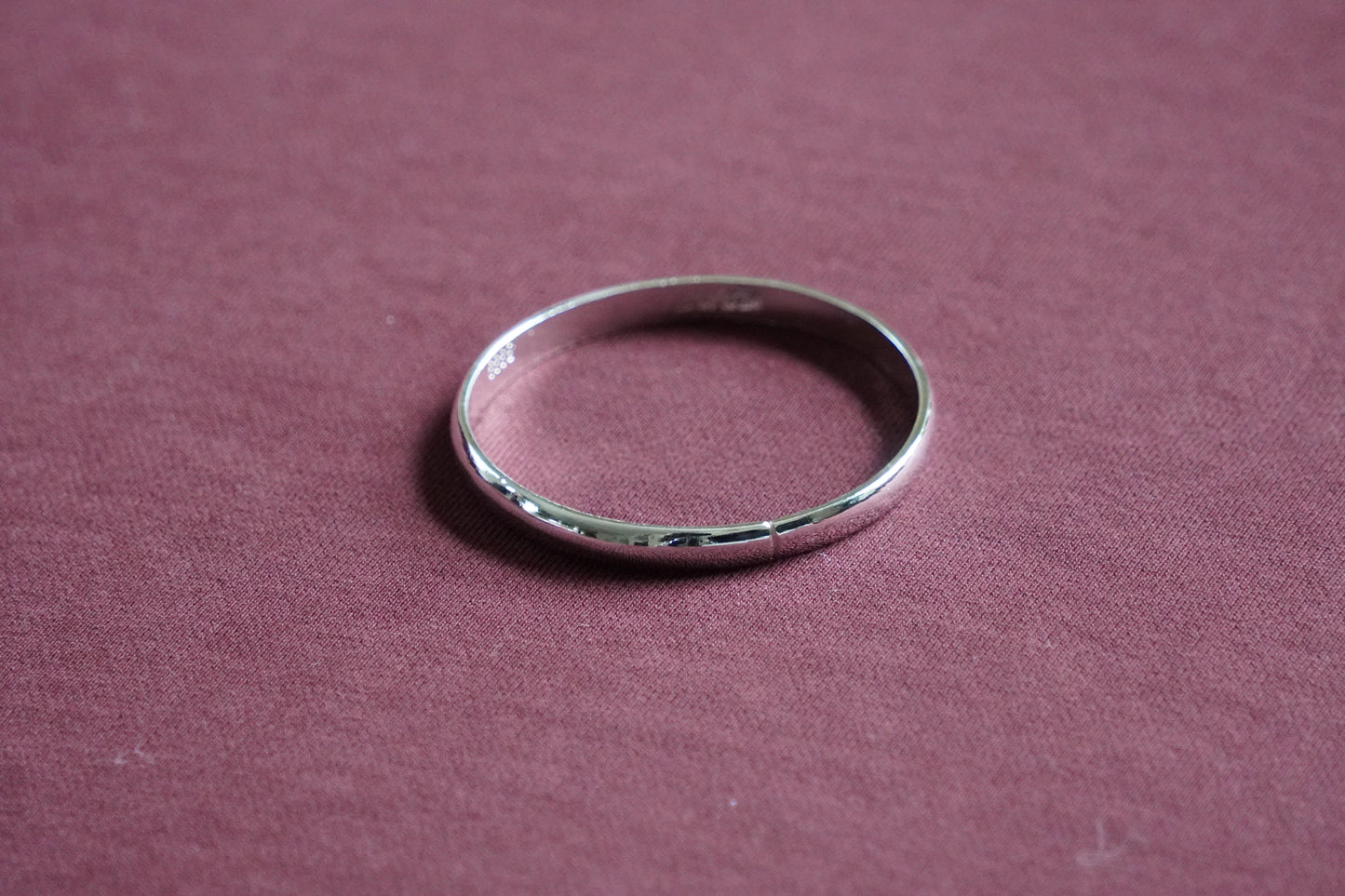 Timeliess Minimalist Tibetan Silver Bangle